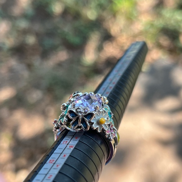 Park Lane Fairy Tale ring floral sz 10 - Picture 9 of 9